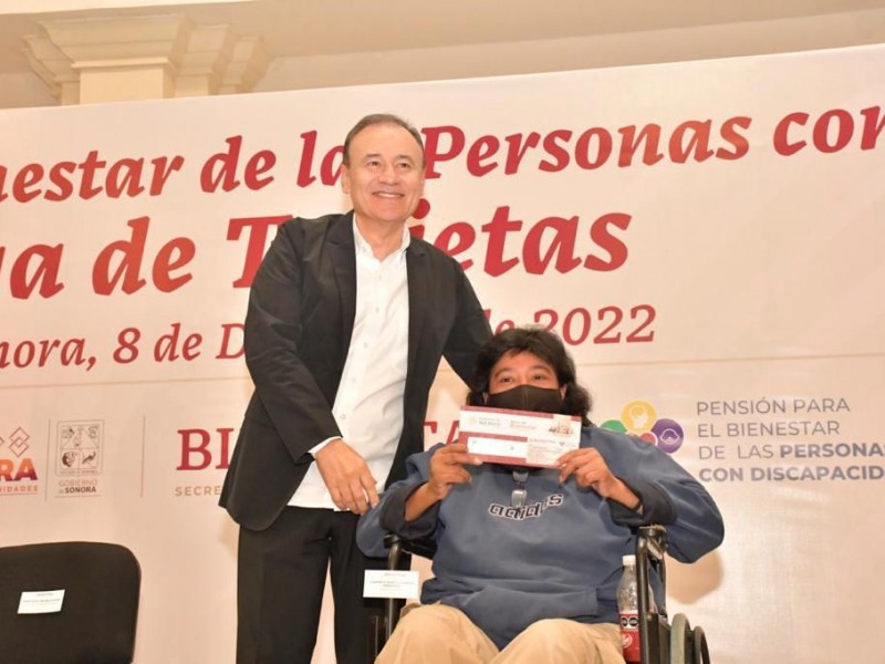 Concretan universalidad de la Pensión para Personas con Discapacidad