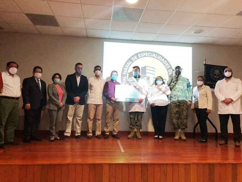 Condecoran 5 hospitales COVID del ISSSTE en Veracruz