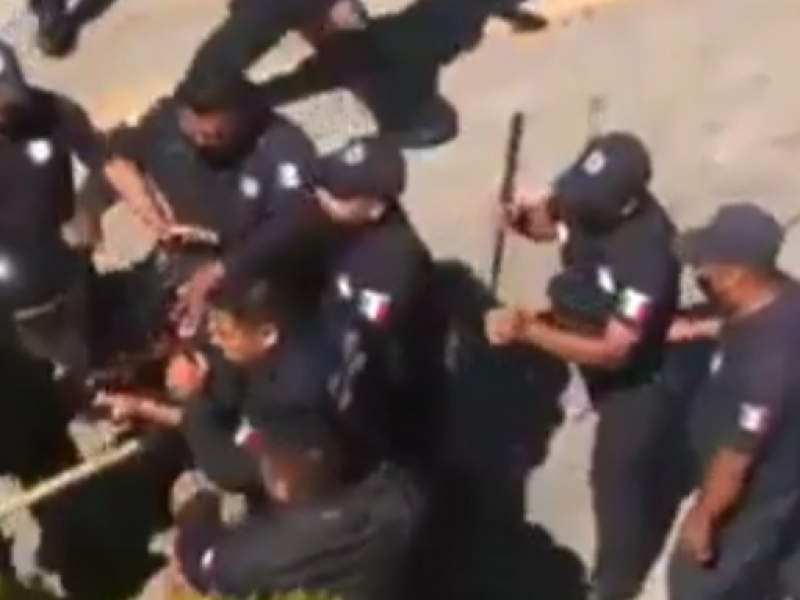 Condenan Derechos Humanos, brutalidad policiaca en Chiapas