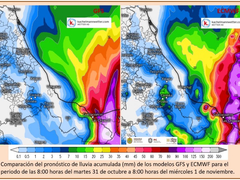 Condiciones climatológicas tras el ingreso del Frente Frío 8