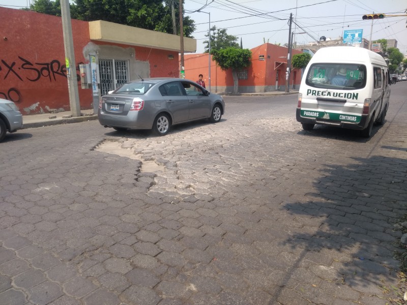 Condiciones de calle puede causar accidentes