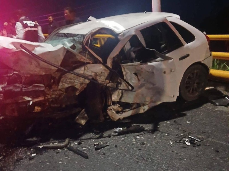 Conductor en presunto estado de ebriedad causa tragedia