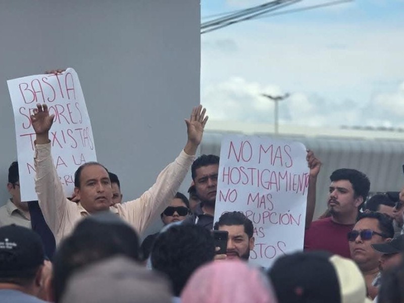 Conductores de taxis de plataforma sostienen mesa de diálogo con autoridades