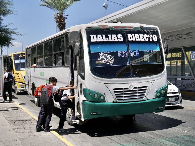 Conductores de transporte público podrán ser sancionados