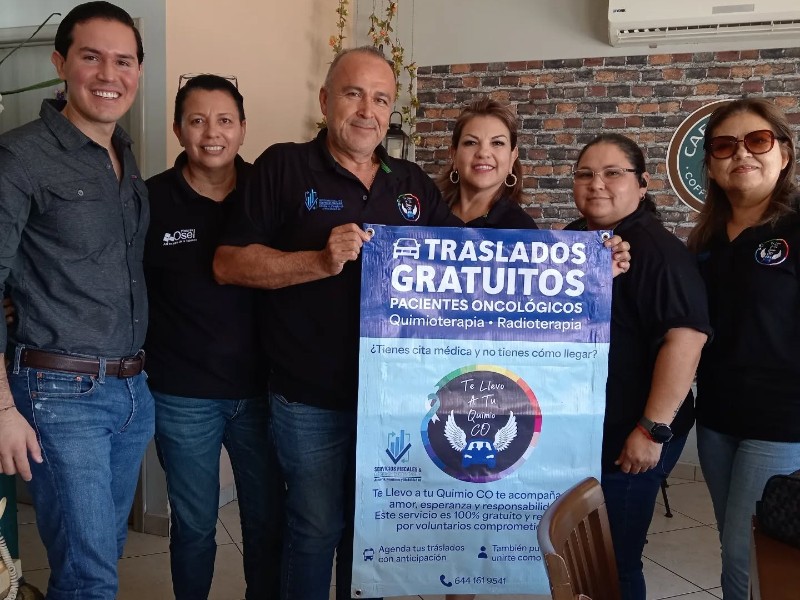 Conductores forman asociación para trasladar gratis a niños con cáncer