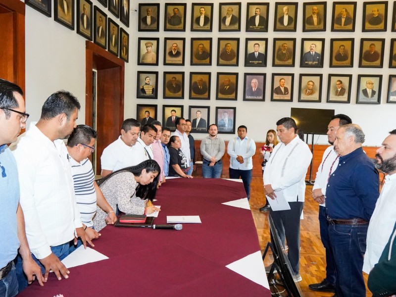 Confirma Salomón Jara acuerdos entre AMLO y Sección 22