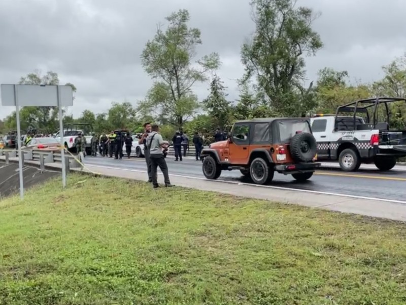 Confirma Seguridad Pública Enfrentamiento en la México- Tuxpan
