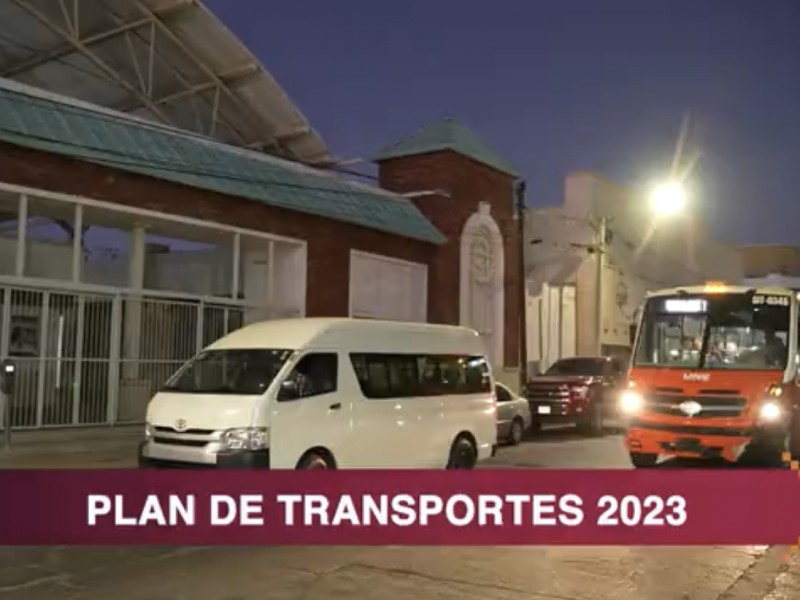 Confirman integración de 125 camionetas para transporte público