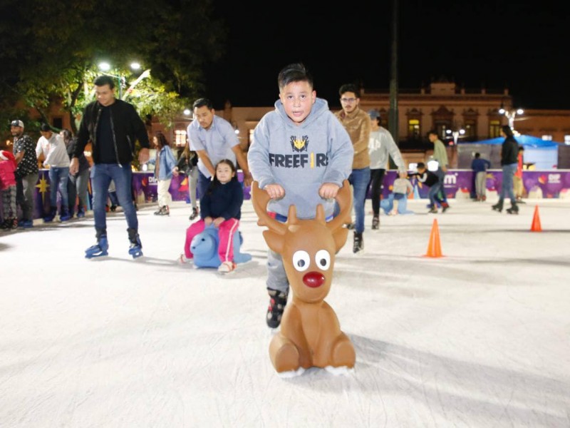 Confirman pista de hielo durante diciembre en Morelia, será gratuita