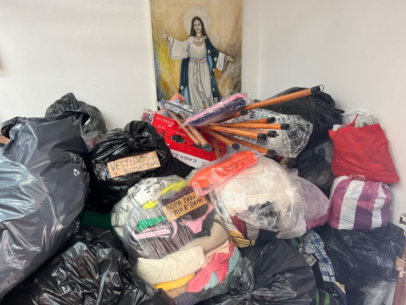 Centro de Acopio en Catedral Tuxpan continúa operativo