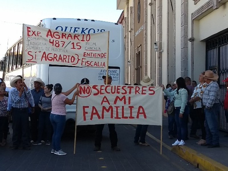 Conflicto agrario términó en levantón de una familia