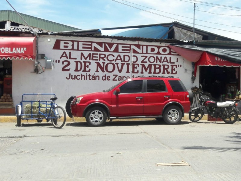 Conflicto entre el comité del mercadito de Juchitán