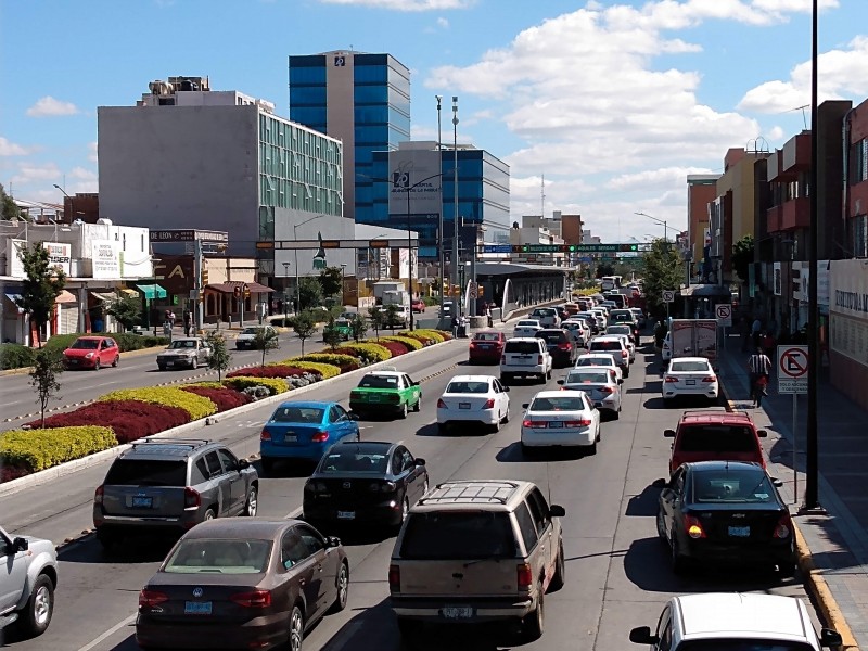 Congestionamiento vial en León cuesta mil 319 MDP al año:IMCO