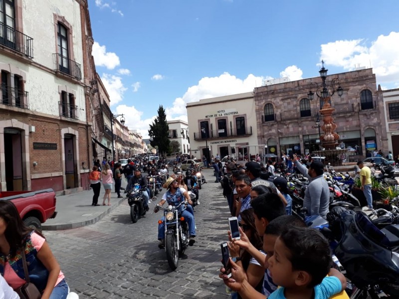 Congrega Zacatecas a cerca de 8 mil motociclistas