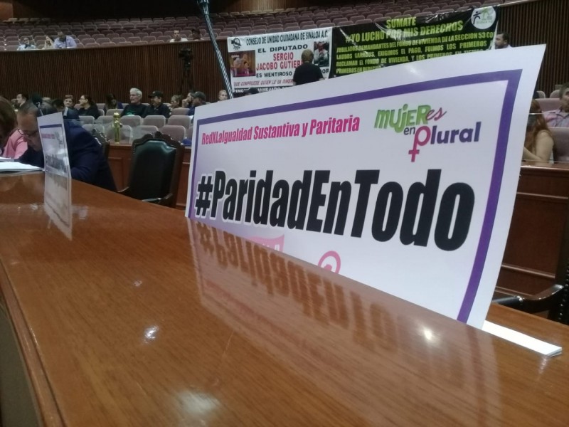 Congreso de Sinaloa aprueba la paridad de género