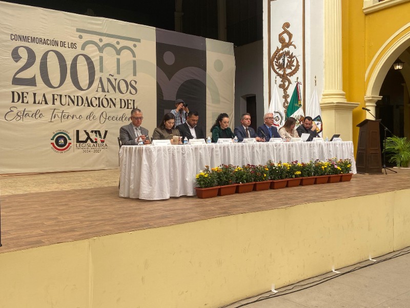 Congreso de Sonora conmemora 200 años del Estado de Occidente