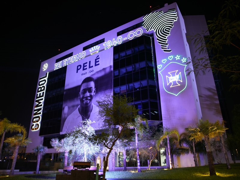 CONMEBOL realizará homenajes a Pelé en Copa Libertadores y Sudamericana