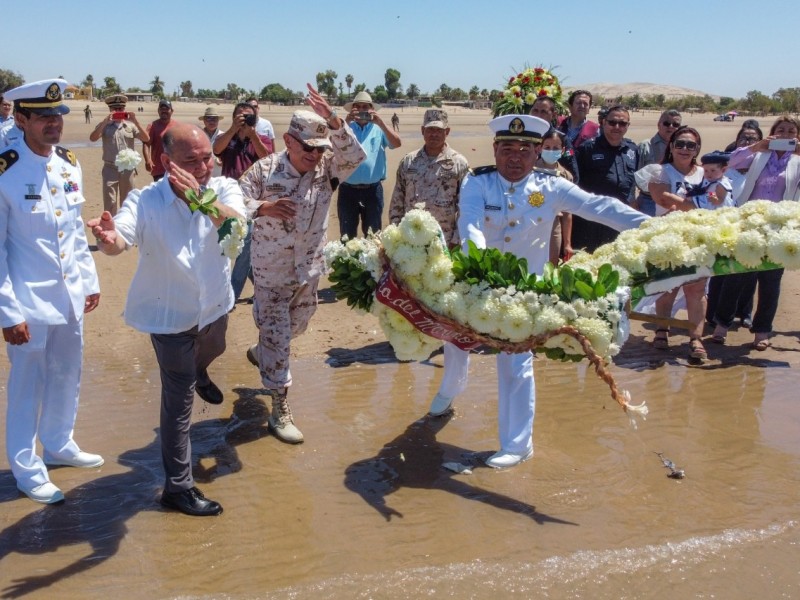 conmemoración del Día de la Marina Nacional