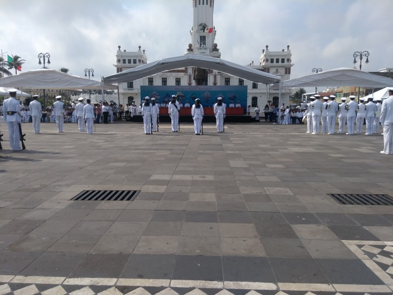 Conmemoran 101 aniversario de la Marina Nacional