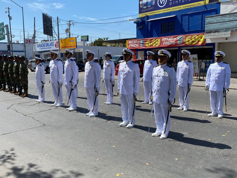 Conmemoran 109 aniversario de la Defensa Heroica de Veracruz