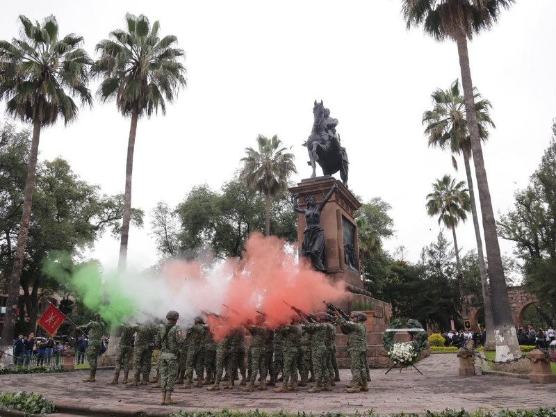 Conmemoran 260 aniversario de natalicia de José María Morelos
