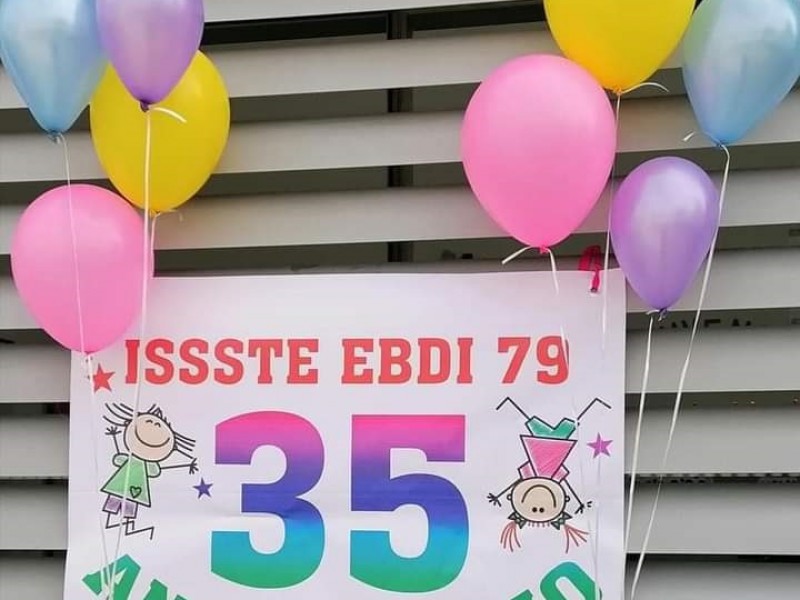 Conmemoran 35 años de fundación de estancia infantil del ISSSTE