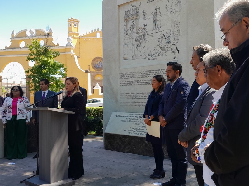 Conmemoran 504 años de la Matanza de Cholula