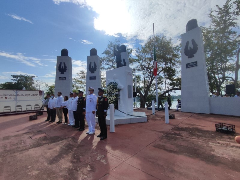 Conmemoran aniversario de la Gesta Heroica de los Niños Héroes