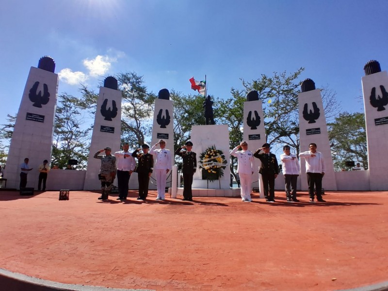 Conmemoran aniversario de la Gesta Heróica de los Niños Héroes