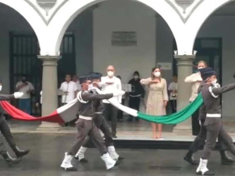 Conmemoran aniversario de la Revolución Mexicana en Veracruz