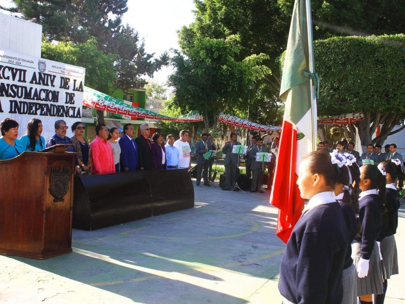 Conmemoran CXCVII aniversario de la consumación de Independencia