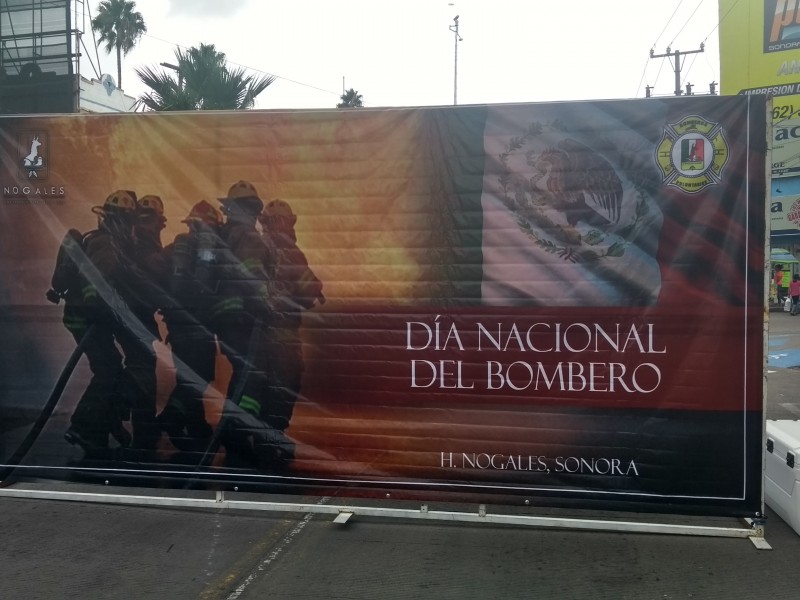 Conmemoran día del Bombero en Nogales, Sonora