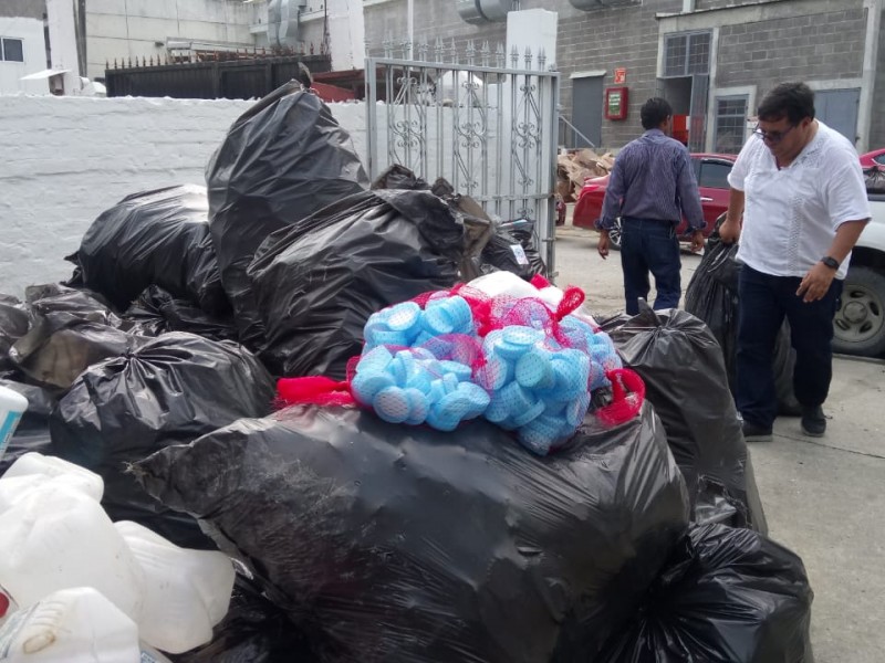 Conmemoran día internacional del reciclaje