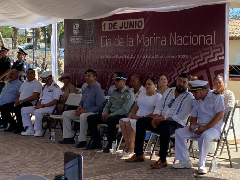Conmemoran Día Nacional de La Marina en Los Cabos