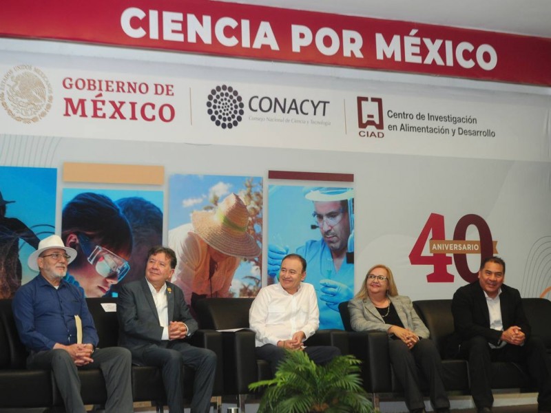 Conmemoran el 40 aniversario de CIAD en Sonora