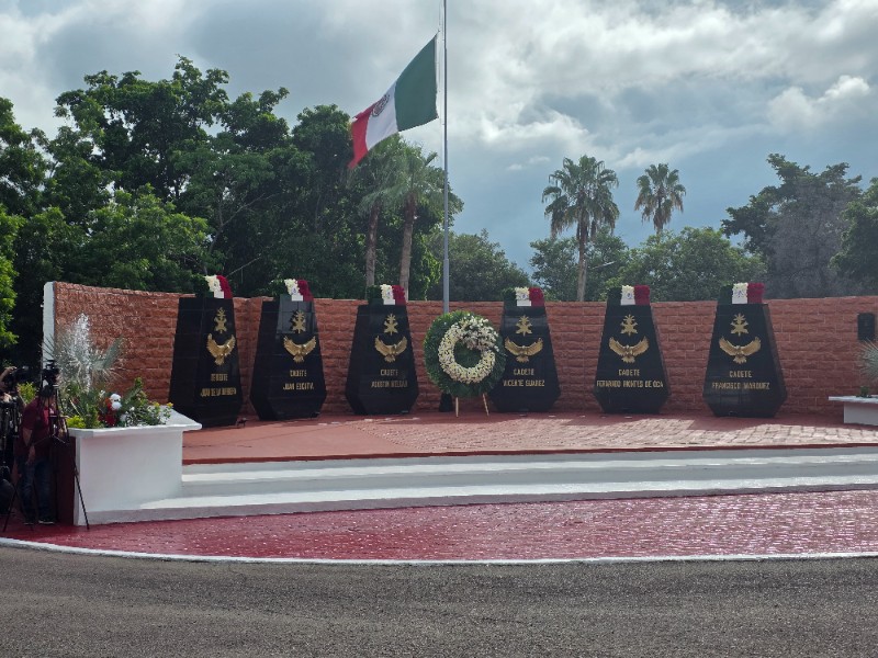 Conmemoran el Día de los Niños Héroes en Sinaloa
