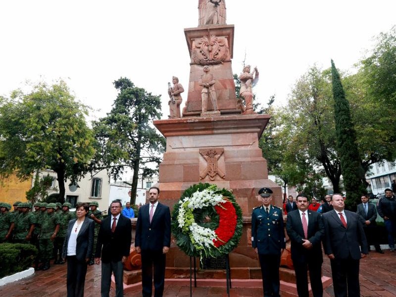 Conmemoran en Zacatecas gesta heroica de Niños Héroes