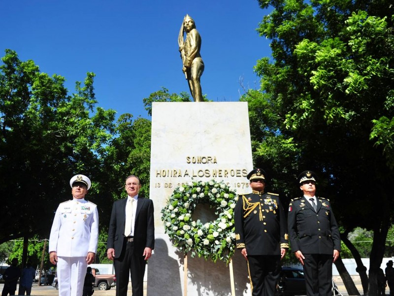 Conmemoran Gesta Heroica de Niños Héroes