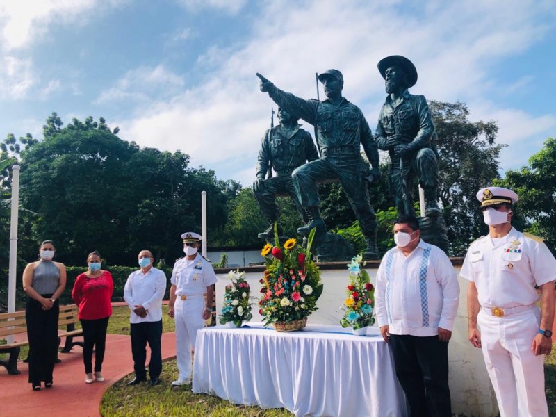 Conmemoran inicio de la Revolución Cubana en Tuxpan