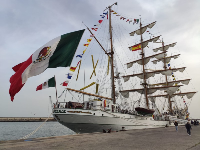 Conoce los horarios para visitar el Buque Cuauhtémoc en Veracruz