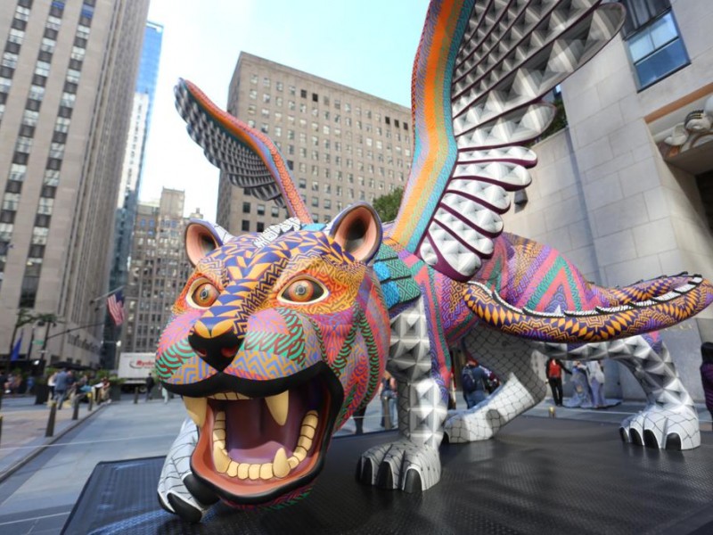 Conquista Oaxaca con sus Alebrijes en Nueva York