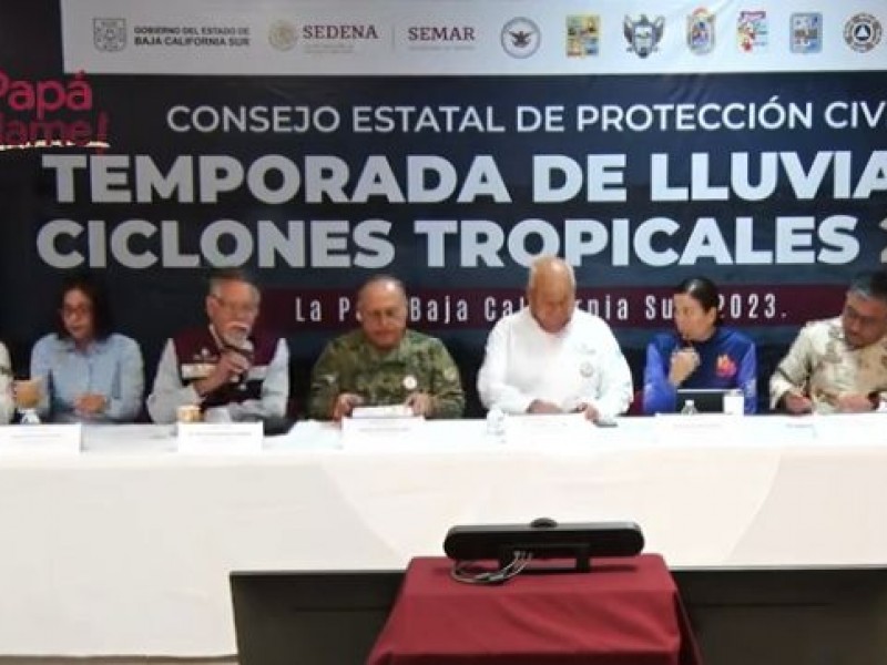 Consejo estatal de PC se prepara por tormenta tropical 