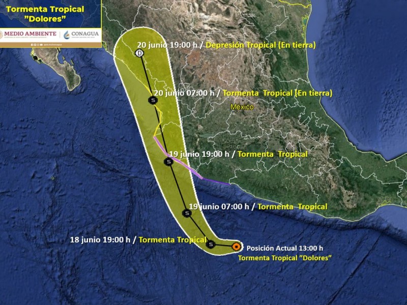 Consejo Estatal de Protección Civil atento a trayectoria de 