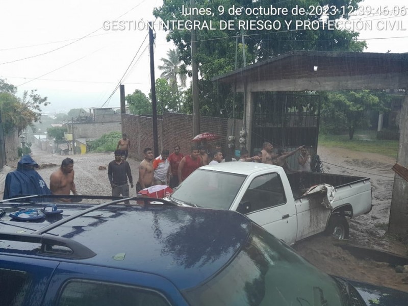 Consejo municipal de PC declara zona de emergencia a Tecpan