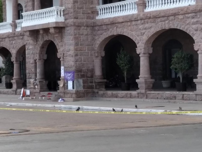 Consternada sociedad guaymense por ataque en Palacio Municipal