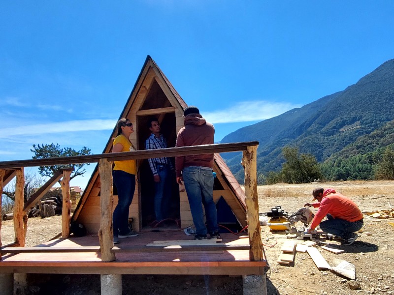 Construcción de Glamping en Cadereyta