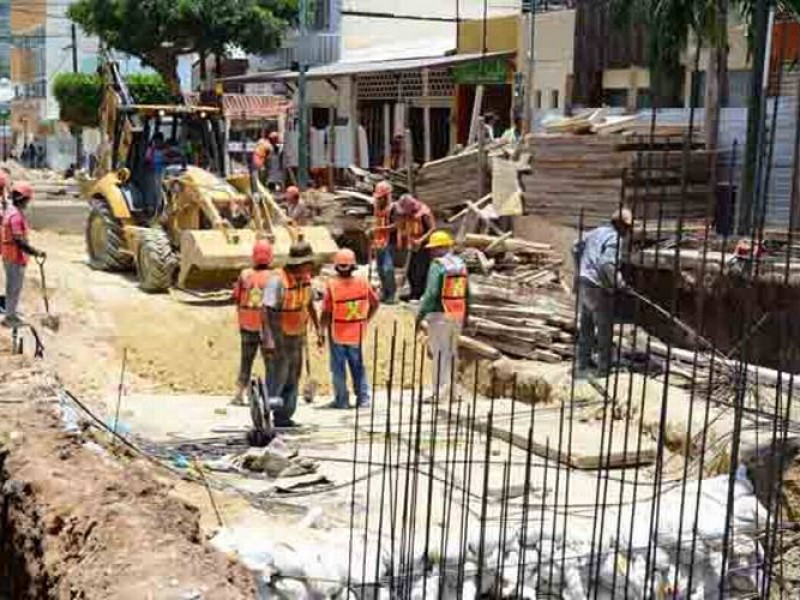 Construcción en Chiapas a la baja