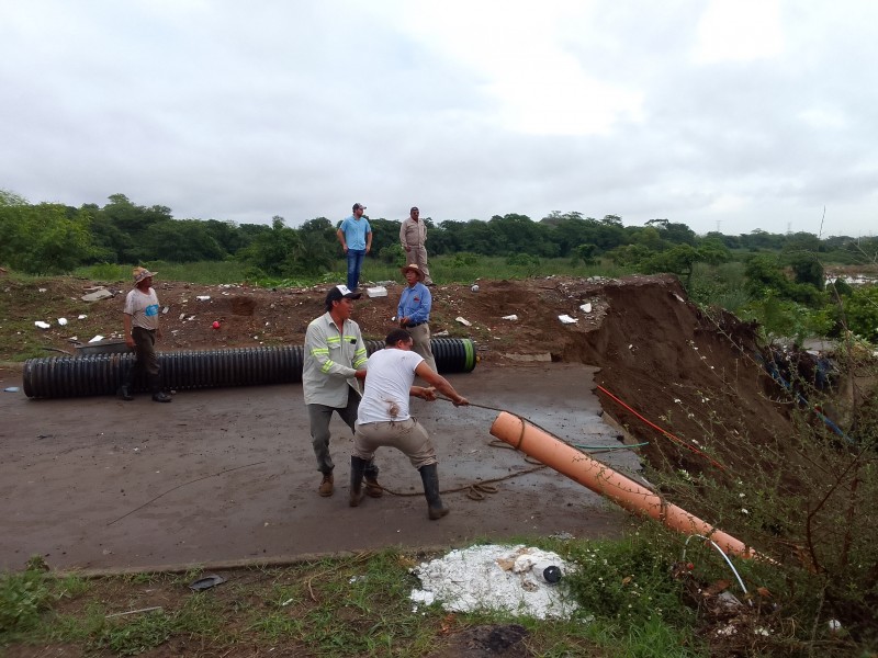 Constructora se hará responsable por daños: Obras Públicas