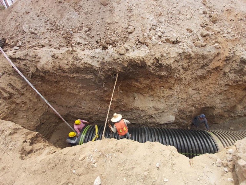 Construirán colectores para evitar inundaciones