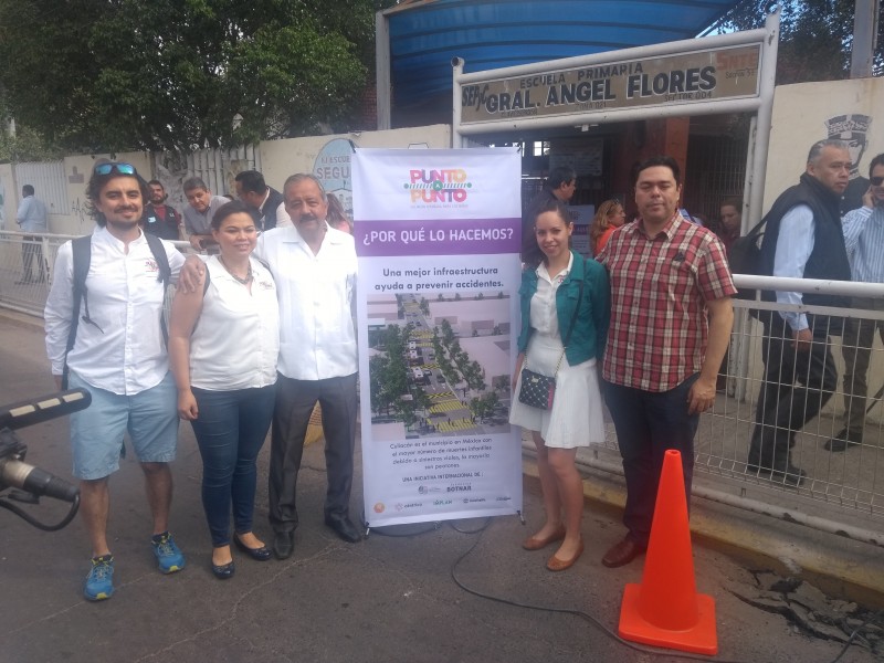 Construirán reductores de velocidad en escuelas